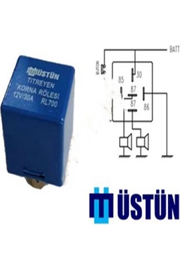 Hosell Üstün Titreşimli Korna Rölesi 12V