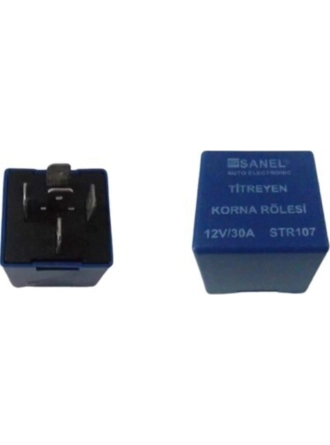 Sanel Titreyen Korna Rölesi 12V - (Titretici Kesici Röle) Str 107