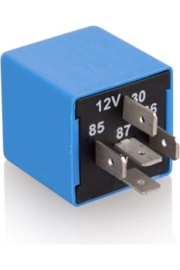 Titreyen Korna Rölesi (Kesici Röle) 12 Volt 30 Amper 5 Uçlu