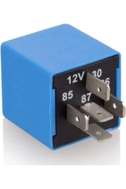 Titreyen Korna Rölesi (Kesici Röle) 12 Volt 30 Amper 5 Uçlu
