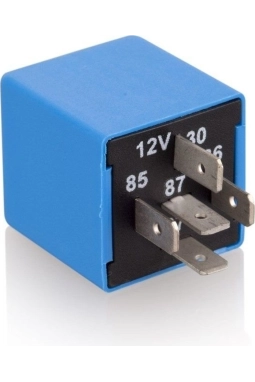 Monero Titreyen Korna Rölesi (Kesici Röle) 12 Volt 30 Amper 5 Uçlu