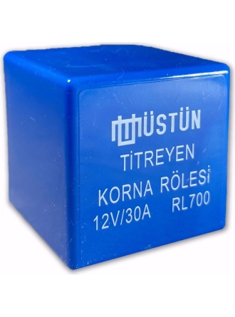 Üstün Titretici Korna Rölesi 12V 30A RL700