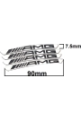 Yyo Amg Jant Yazı Sticker Yapıştırma Amg Yazı