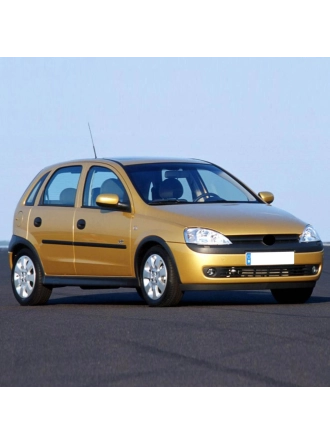 Silbak Opel Corsa C 2001-2006 Ön Cam Arka Cam Silecek Seti