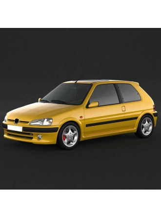 Silbak Peugeot 106 2000-2005 Ön Cam Arka Cam Silecek Seti