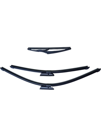 Silbak Renault Megane 2 Hb Hatchback 2006-2009 Ön Cam Arka Cam Silecek Seti
