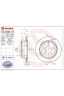 BREMBO 09.A629.10 | Fren Diski Arka Havalı (303-5)-(Chevrolet Captiva 07 / 12 / Opel Antara 07 / 12) | 2 Adet