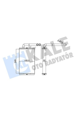 KALE 355240 | Kalorifer Radyatörü 07-Antara-Captiva 2.0Cdti
