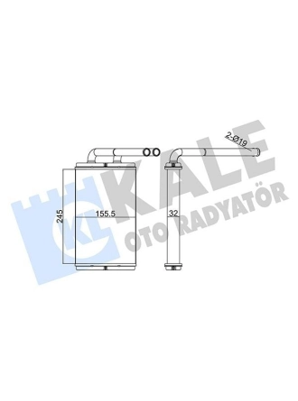 KALE 355240 | Kalorifer Radyatörü 07-Antara-Captiva 2.0Cdti