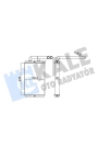 KALE 355240 | Kalorifer Radyatörü 07-Antara-Captiva 2.0Cdti