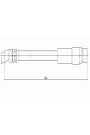 CAVO C800.260.A | Fren Hortumu Ön Astra F 91-05 Vectra A 88-95 | 2 Adet