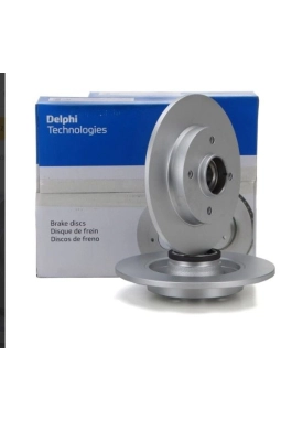 DELPHI BG9410RSC | Peugeot 208 2012-2020 Arka Fren Disk Takımı