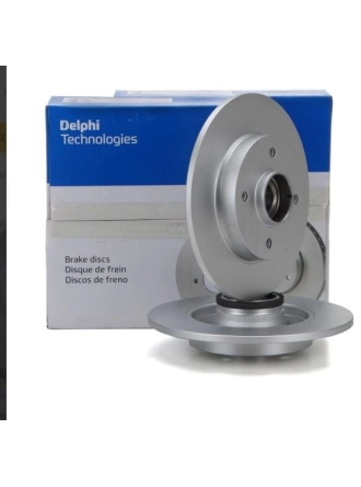 DELPHI BG9410RSC | Peugeot 208 2012-2020 Arka Fren Disk Takımı
