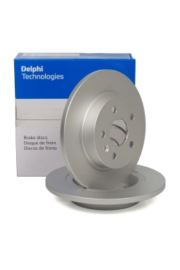 DELPHI BG2148T | Opel Astra F 1.4 / 1.6 (8 Valf) Hava Kanalsız Ön Fren Diski Hava Kanalsız Takım 569030