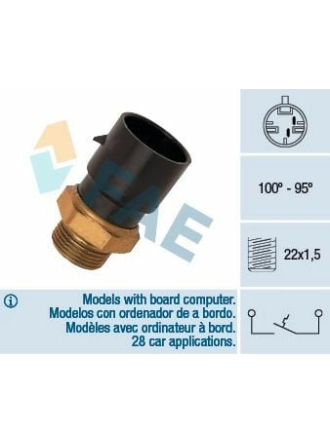 FAE 36180 | Fan Müşürü Astra F Corsa B 93 98