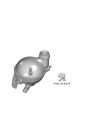 PSA 1323.FA | Citroen C4 2002-2012 Yedek Su Deposu Orijinal