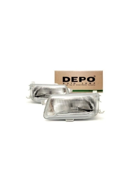 DEPO 442-1112L-LD-E | Opel Astra F Sol Far (Şöför Tarafı) Manuel Ayarlı