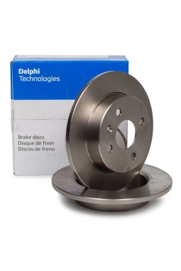 DELPHI BG3403 | Opel Astra G Arka Fren Disk 5 Bijon Teker Sağ / Sol Takım