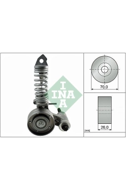 INA 533008530 | V Kayış Gergisi Astra.H-Corsa.C 1.4 16V *Z14xep*