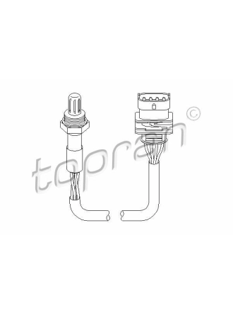 TOPRAN 207054 | Oksijen Sensörü (Opel: Astra G Vectra B 1.6 16 V *Z16xe*