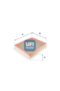 UFI 30.258.00 | Hava Filtresi 01-10 Astra.G.H-Zafira