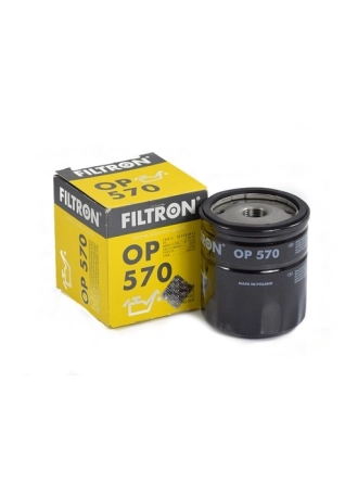 FILTRON OP570 | Opel Astra H 1.6 Twinport (Z16XEP) Demir Tip Yağ Filtresi
