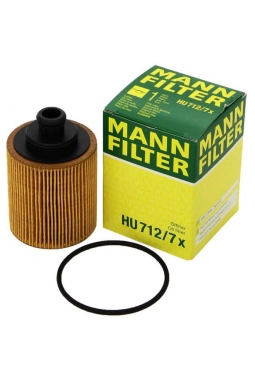 MANN HU712-7X | Opel Astra H 1.3 Dizel Ufi Tip Yağ Filtresi