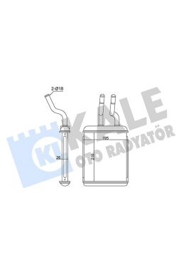 KALE 358560 | Kalorifer Radyatörü 98-06 Ao.156