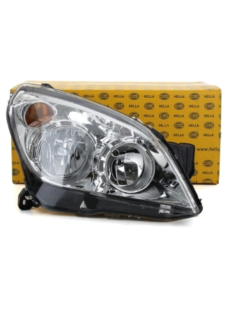 HELLA 1EG270370-621 | Opel Astra H Sağ Far Krom (Beyaz) Zeminli