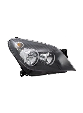 DEPO 442-1140R-LD-EM | Opel Astra H Sağ Far Siyah Zeminli