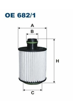 FILTRON OE682-1 | Yağ Filtresi 10-Doblo-Lna-Brv-Egea-500 1.3-1.6-2.0Mjt Ast.J-Insignia *A13dte-A20dth*