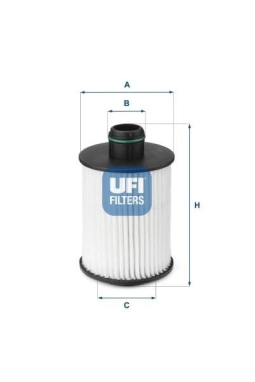 UFI 25.093.00 | Yağ Filtresi 10-Doblo-Lna-Brv-Egea-500 1.3-1.6-2.0Mjt Ast.J-Insignia *A13dte-A20dth* **Oe**