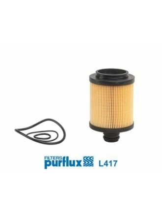PURFLUX L417 | Yağ Filtresi 10-Doblo-Lna-Brv-Egea-500 1.3-1.6-2.0Mjt Ast.J-Insignia *A13dte-A20dth*