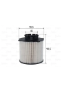 VALEO 587932 | Yakıt Filtresi Astra J 10-Insignia 08-Meriva B 10-Zafira C 12-Cruze 09 -