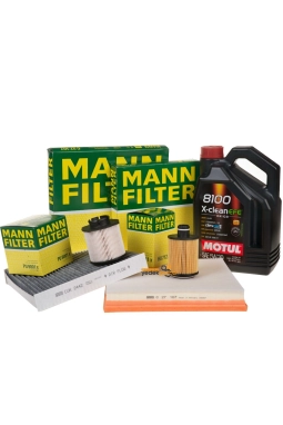 Opel Astra J 1.3 Dizel Periyodik Bakım Seti MANN  / (Motul 8100 X-Clean Efe 5W30) 4 LT Motor Yağlı