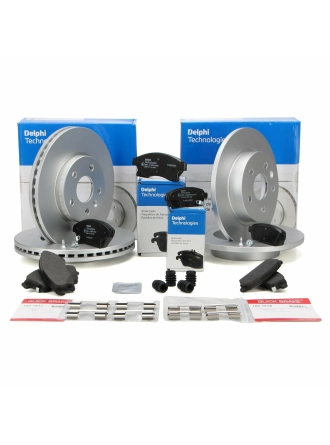 Opel Astra J 15 Inch Ön Disk-Ön Balata / Arka Disk-Arka Balata Tam Takım Delphi Marka Ürün