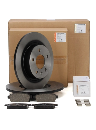 PSA 1680582380 | Opel Astra J 1.6 Dizel Arka Fren Disk Takımı Orijinal