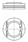 MAHLE 011PI00111000 | Piston + Segman (79,00mm) Std Z16xer A16xer Astra H / J Insignia Cruze | 4 Adet