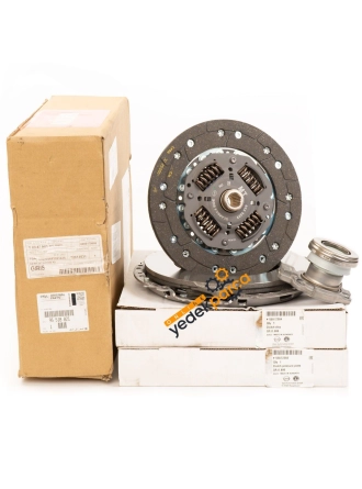 Opel Corsa D 1.3 Dizel (A13DTE-DTC) Debriyaj Baskı - Balata / Rulman Set ( Sabit Volant İçin ) GM Marka Ürün