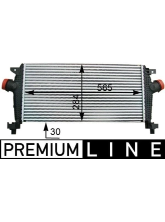 MAHLE CI362000P | Turbo Radyatörü (Intercooler) Astra.J + Ms