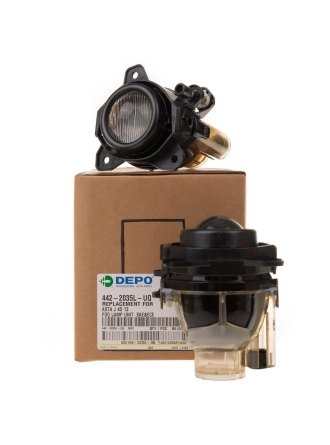 DEPO 442-2035L-UQ | Opel Astra J Makyajlı Kasa Ön Sol (Şöför Tarafı) Sis Lambası
