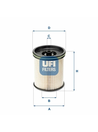 UFI 26.122.00 | Mazot Filtresi Astra.K *B16dth*