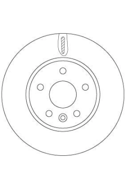 TRW DF6819 | Disk On 16-Astra.K Havalı | 1 Adet