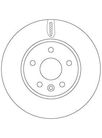 TRW DF6819 | Disk On 16-Astra.K Havalı | 1 Adet