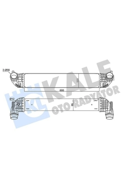 KALE 356085 | Turbo Radyatörü (Intercooler) 15-Astra.K 1.4