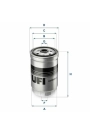 UFI 24.012.00 | Mazot Filtresi 06-Hı.Getz-Accent.Era-Ka.Rio 1.5Crdi **Oe**
