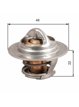 GATES TH28592G1 | Termostat Astra.F-Corsa.B 1.4 8V *C14nz*