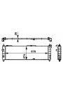 MAHLE CR355000S | Motor Su Radyatörü Manuel X14xe X16xe X14sz Corsa B