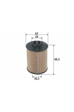 VALEO 586519 | Yağ Filtresi Opel Astra G / H / Corsa B / C / D 1.2 / 1.4