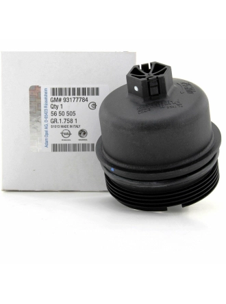 PSA 93177784 | Opel Corsa 1.3 Dizel Yağ Filtre Kapağı Tırnaklı Tip İçin Orijinal